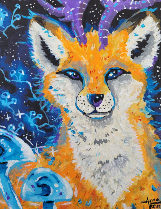 12/6, 1pm, Creature Creation, Acrylic Painting