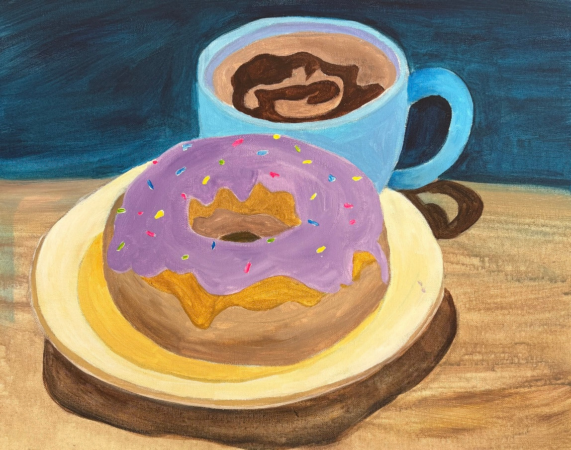 10/17, 6:30pm, Doughnut & Coffee