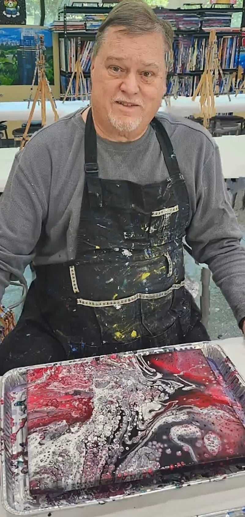 11/30, 2pm, Paint Pouring