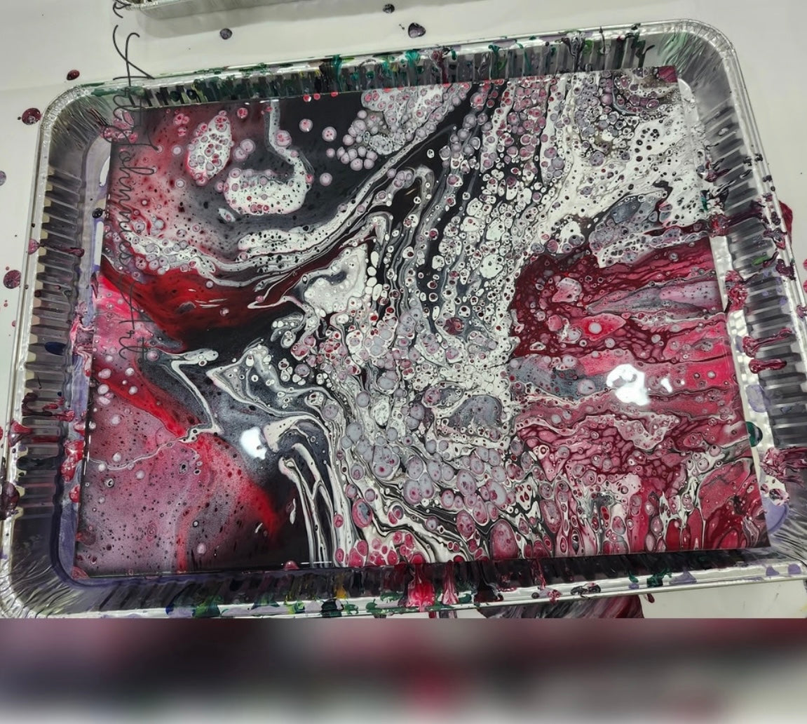 11/30, 2pm, Paint Pouring