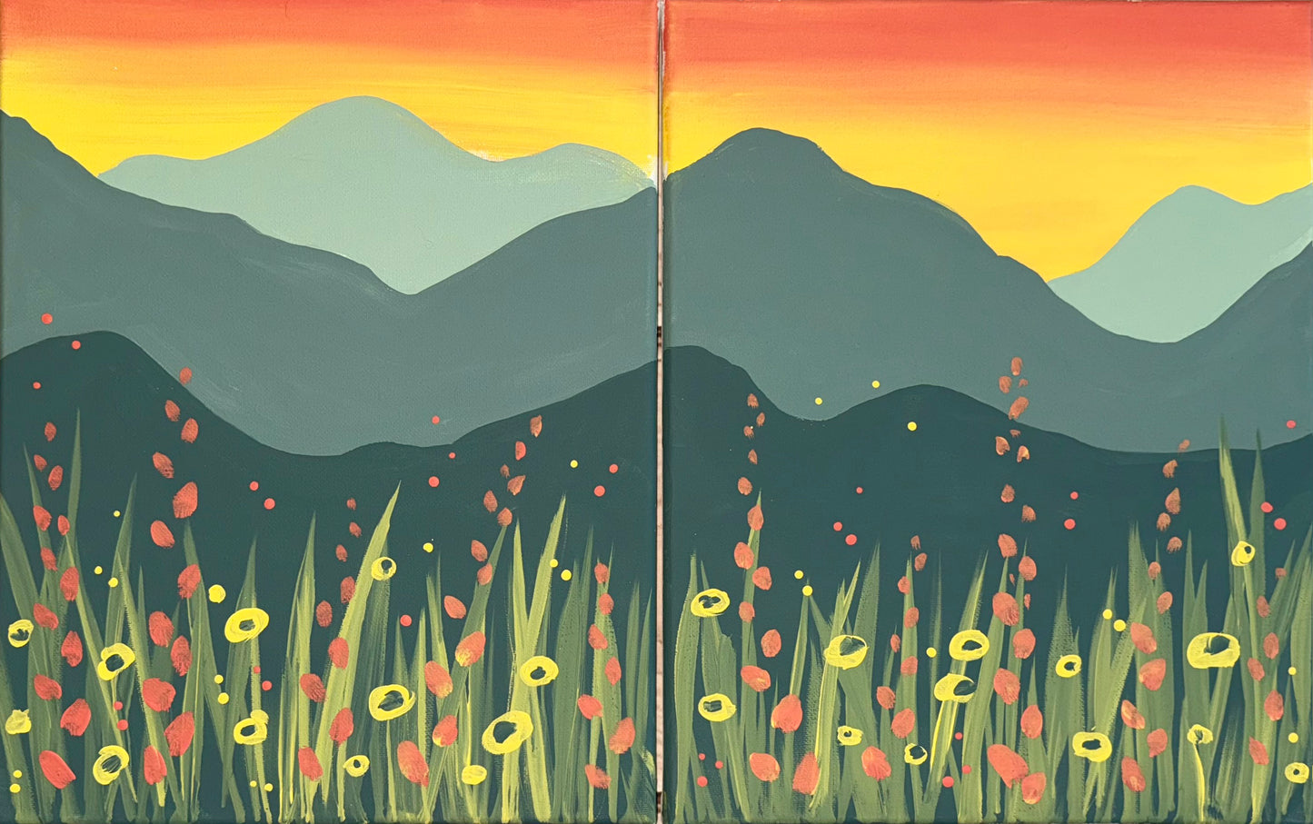 06/01/26, 1:30 pm, Parent & Me - Mountains & Flowers