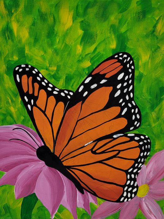 02/07/26, 2:30pm, Butterfly on Flower
