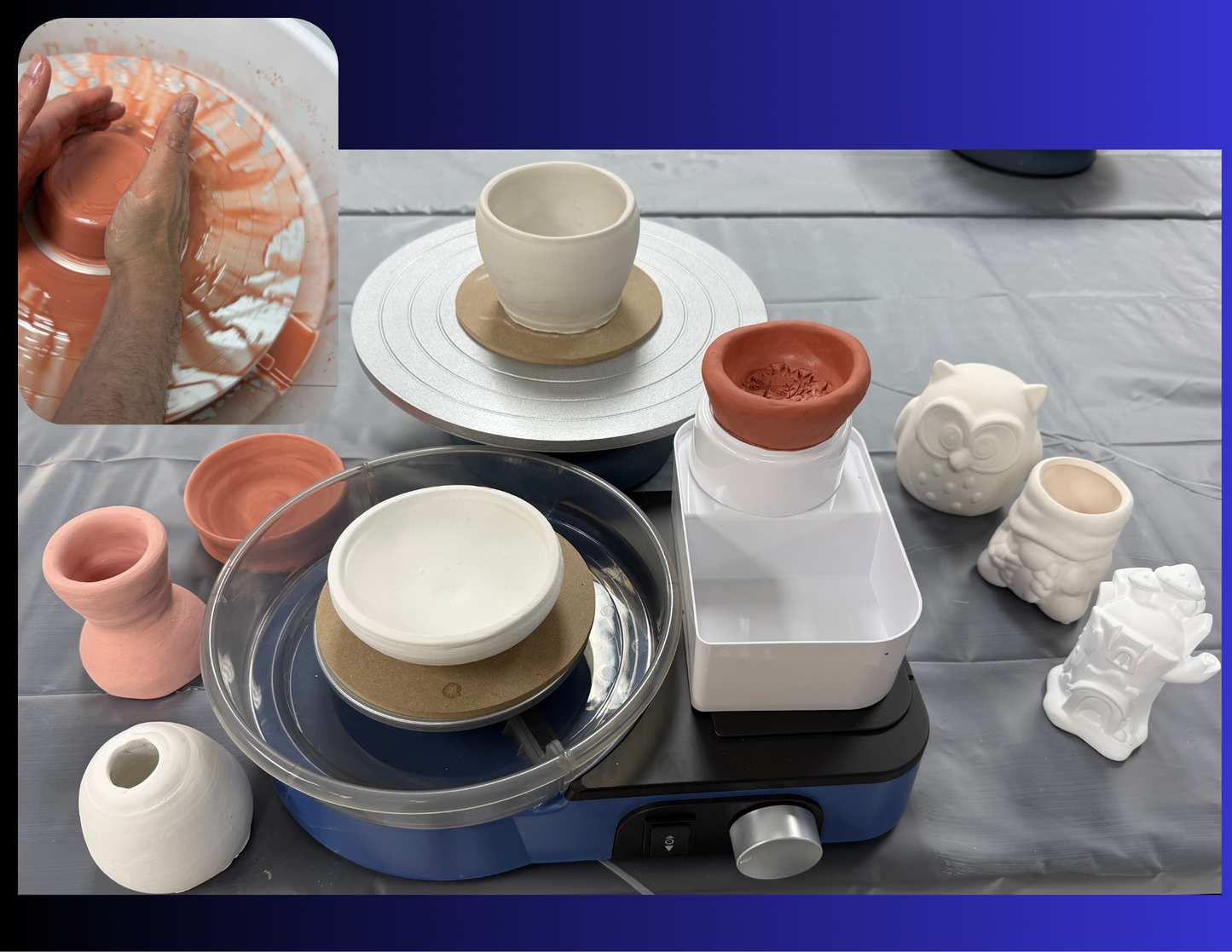 06/03/26, 5pm, Pottery Glaze/Paint Time