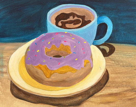 10/17, 6:30pm, Doughnut & Coffee