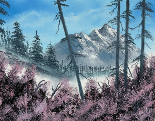 02/23/26, 4pm, Bob Ross Rythym/Mountain Blossoms