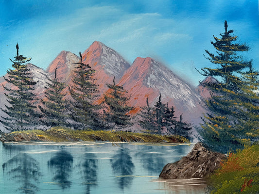 06/15/26, 11am, Senior Day-Bob Ross Rhythm/Purple Mountain Range