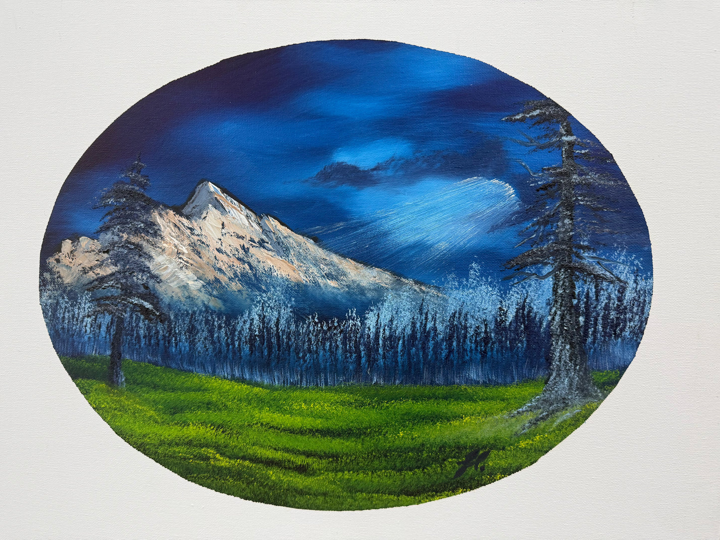 09/03/26, 11am, Senior Day-Bob Ross Rhythm/Mountain Moonlight Oval