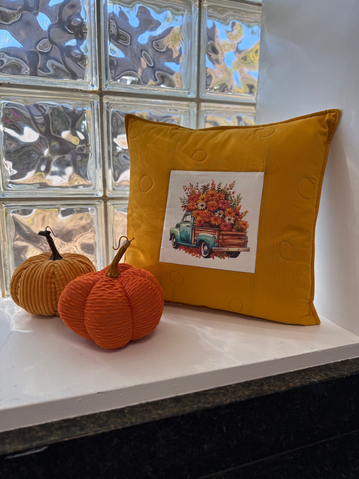 11/04, 2pm, Quilted Autumn Pillow