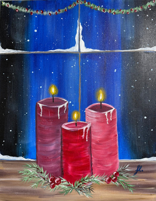 12/22 6pm, Christmas Candles