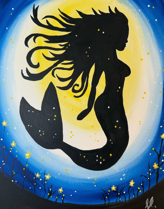 11/02/26, 11:00am, Homeschool Day/Acrylic Painting, Mermaid