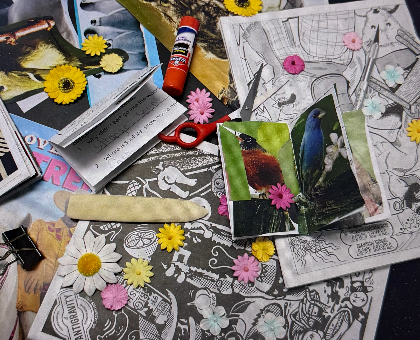 08/15/26, 1:00 pm, Zine Making Class