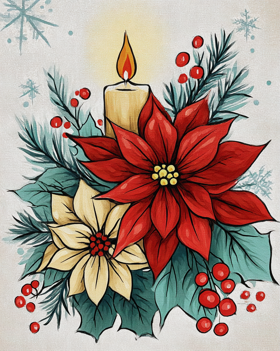 11/29. 1pm, Poinsettias